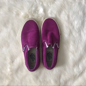 Vans slide ons